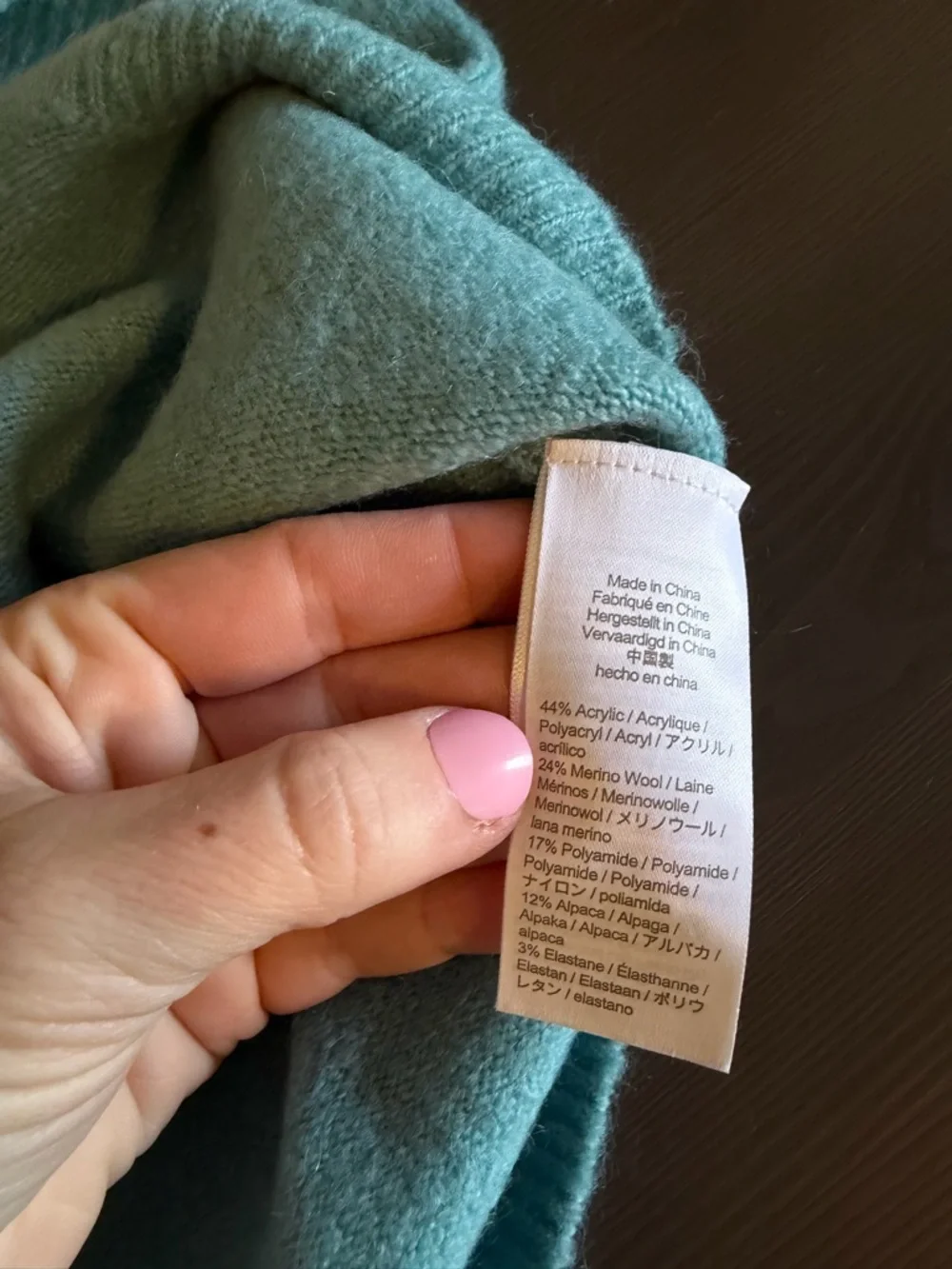 J. Crew Wool and Alpaca Half-Zip Funnel Neck Sweater NEW - Picture 8 of 8